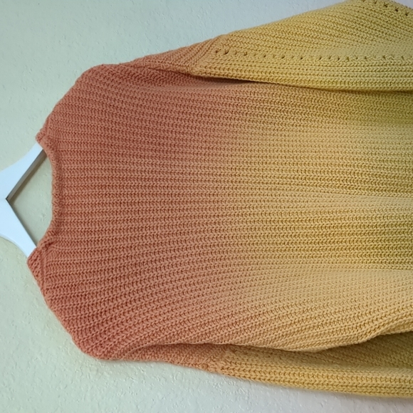 Free People Come Together Ombre Tunic Sweater S - Picture 12 of 15